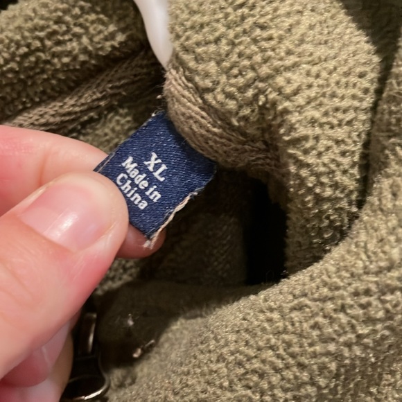 Olive Green Fleece - Picture 4 of 5
